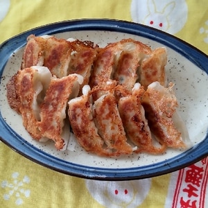 冷凍餃子でも、羽つき餃子